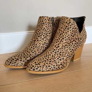Ankle booties - 9.5 - worn once